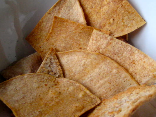 Baked Pita and Tortilla Chips (Video)