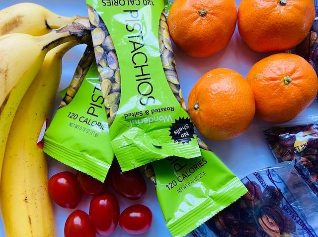 Examples of pre-workout snacks