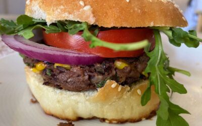 Southwest Black Bean Burger Made Easy